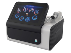 Strumento di bellezza per il viso a plasma freddo. Salone di bellezza anti-invecchiamento.